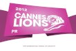 Cannes Lions 2012 Winning Campaigns Pr En