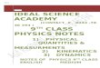 157315472 Complete Notes on 9th Physics by Asif Rasheed