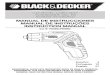 manual black&decker Pd400l Pd500c