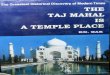 The Taj Mahal is a Temple Place