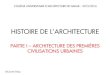 Cours 1- Histoire de l'Architecture