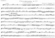 Mozart - Divertimento K136 - First Violin Part - Barenreiter
