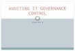 Auditing It Governance Control