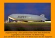 Zeppelin-Flug - fast geräuschlos über den Bodensee, Logenplatz am Himmel. 75 Meter lang, fast 20 Meter breit und 17,4 Meter hoch ist der Zeppelin