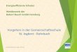 Energieeffiziente Schulen Wettbewerb der Robert Bosch GmbH Homburg Gemeinschaftsschule St. Ingbert- Rohrbach Vorgehen in der Gemeinschaftsschule St. Ingbert