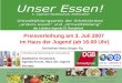 Preisverleihung am 3. Juli 2007 im Haus der Jugend (ab 16:00 Uhr) Unterstützung /Sponsoring der Veranstaltung Stadtwerke Osnabrück, Agenda-Forum, Haus