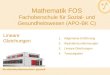 Mathematik FOS Fachoberschule für Sozial- und Gesundheitswesen (APO-BK C) Berufskolleg Marienschule Lippstadt 1.Allgemeine Einführung 2.Äquivalenzumformungen