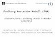 Freiburg Amsterdam Modell (FAM) Internationalisierung durch Blended Learning Annelies de Jonghe (Universität Freiburg) Britta Bendieck (Universiteit van