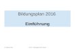 Dr. Matthias ThiesZPG IV - Bildungsplan 2016, Deutsch Bildungsplan 2016 Einf¼hrung
