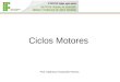 Ciclos Motores Prof. Matheus Fontanelle Pereira. Ciclo de Carnot O ciclo de Carnot é caracterizado por 4 processos reversíveis: 2 processos adiabáticos