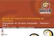 Revisão do Quartus II e Ferramentas de Simulação Prototipação de Circuitos Intergrados - Monitoria - Aula 1 Marcelo Lucena – mls2@cin.ufpe.br
