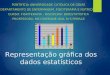 Representação gráfica dos dados estatísticos PONTIFÍCIA UNIVERSIDADE CATÓLICA DE GOIÁS DEPARTAMENTO DE ENFERMAGEM, FISIOTERAPIA E NUTRIÇÃO CURSO: FISIOTERAPIA