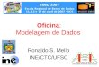 Oficina: Modelagem de Dados Ronaldo S. Mello INE/CTC/UFSC