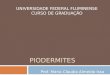 PIODERMITES Prof. Maria Claudia Almeida Issa UNIVERSIDADE FEDERAL FLUMINENSE CURSO DE GRADUAÇÃO