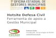 Hotsite Defesa Civil Ferramenta de apoio a Gestão Municipal Emerson Souto Coordenador de Tecnologias da FECAM souto@fecam.org.br