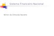 Sistema Financeiro Nacional Nilton de Almeida Naretto