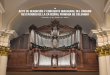 Programa Concierto Inaugural Órgano Restaurado Catedral Primada de Colombia