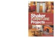Shaker Furniture Projects 2014