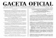 Gaceta Oficial N° 40.924 - Notilogía
