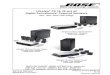Bose lifestyle ps18ps28ps48 service manual