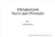 Metabolisme Purin Dan Pirimidin Student Copy Untuk Moodle