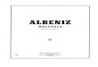 Albeniz Mallorca Op 202 Piano