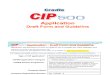 CIP500 Draft Application