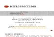 CH0 Introduction Microprocessors