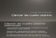 Oncología - Cancer de Cervix 2