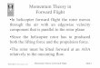 6-Momentum Theory in Forward Flight