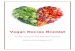 2013 Vegan Food Fair Recipe Booklet