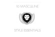 10 Masculine Style Essentials Book