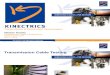 Kinectrics Presentation - HV Cable Testing