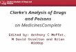 Medicinecomplete Clark Drug and Poison