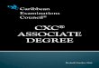 CXC Associate Degree - Handbook Revised October 2014