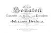 Brahms Sonatas Op 120 No 1 2 Score Parts Complete