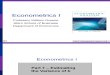 Econometrics Eviews simple easy presentation