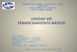 Financiamiento Básico UNIDAD VII, UNESR Núcleo Sabana Grande