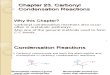 23 CH243 Carbonyl Condensation Rxns 140506