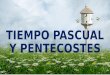 Tiempo Pascual y Pentecostes