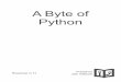 Byte of Python