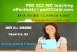 PED 212 AID teaching effectively / ped212aid.com