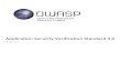 OWASP Application Security Verification Standard3.0