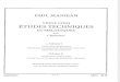 Jeanjean, Paul - 25 Études Techniques Et Mélodiques - Vol. 1