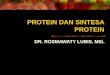 Protein Dan Sintesa Protein (Oksp)