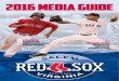 2016 Salem Red Sox Media Guide
