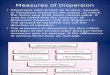 Measures of Dispersion Midsem Revision