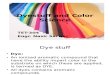 Dyestuff and Colour Science Introduction. pptx