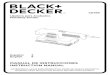 Manual Lijadora Black and Decker Cd455