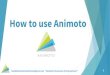 Homer_Etrata_How to Use Animoto